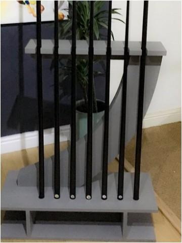 Diy Pool Cue Rack Plans You Can Make Today Mint Design Blog