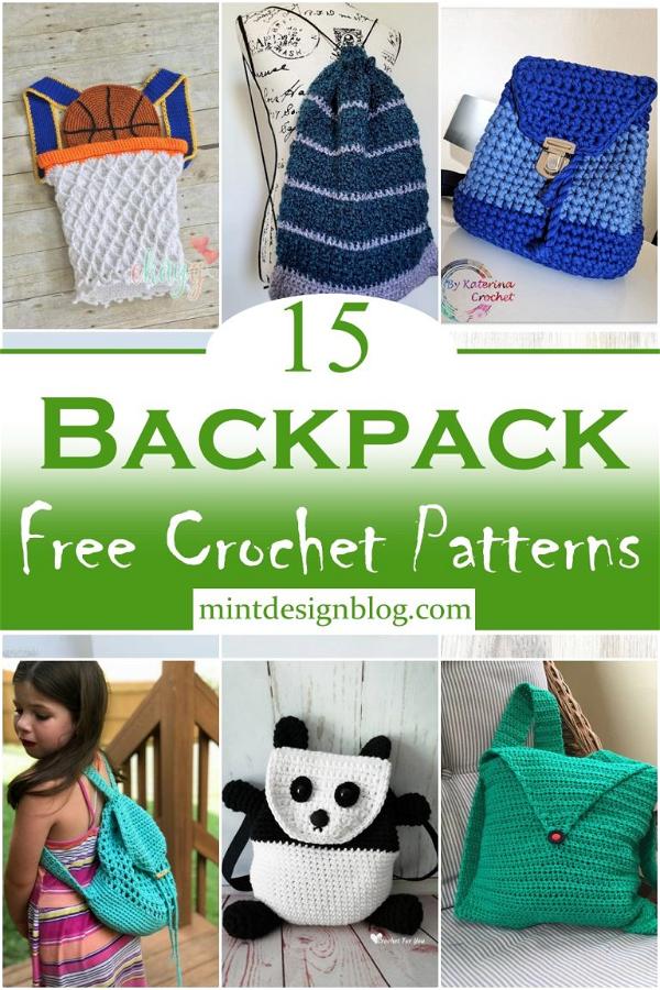 Free Crochet Backpack Patterns With Images Mint Design Blog