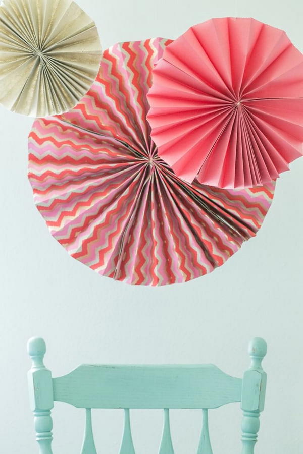 DIY Giant Party Fans