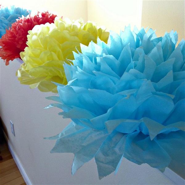 Giant Paper Flowers