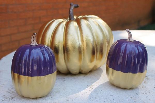 DIY Painted Pumpkins