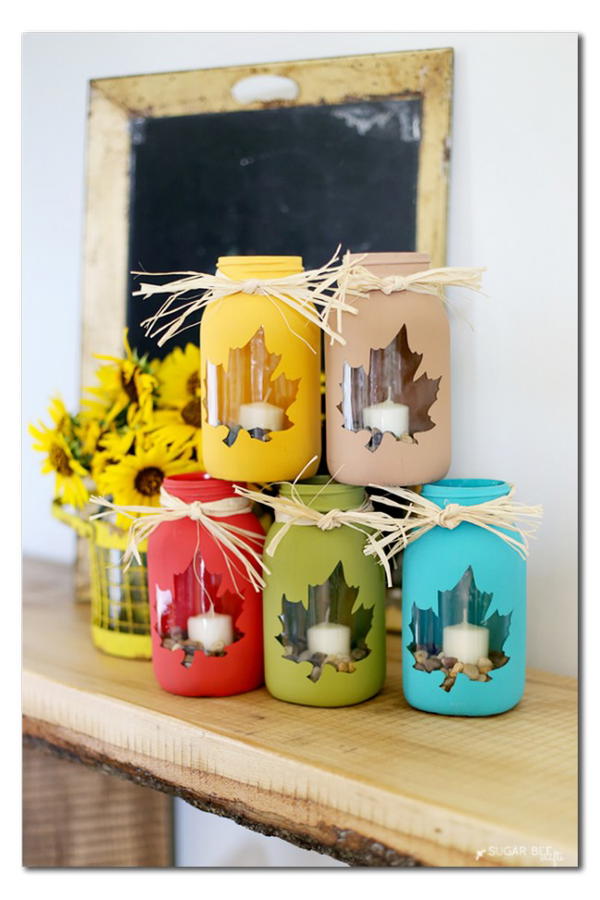 Fall Mason Jar Craft