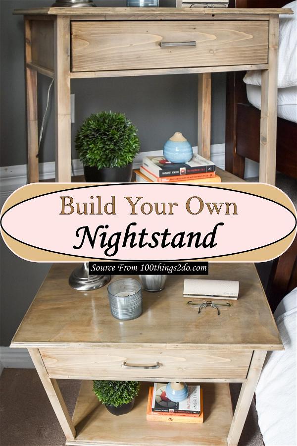 Build Your Own Nightstand