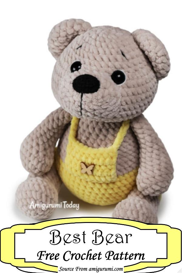 Crochet Best Bear Pattern