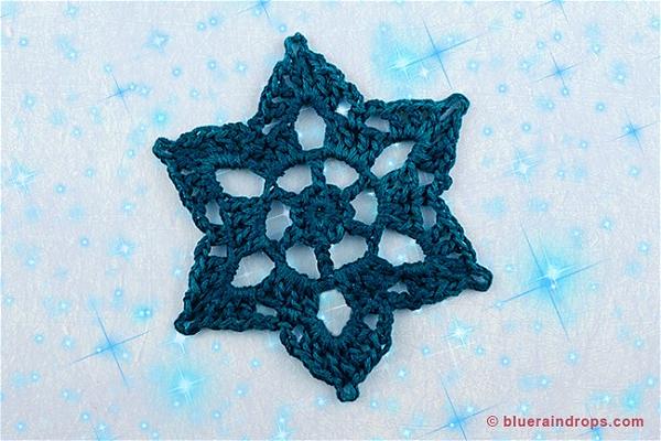 Crochet Snowflake Corfu