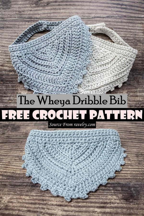 Crochet The Wheya Dribble Bib