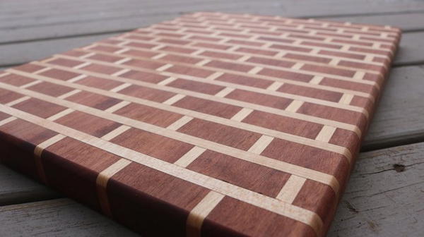 DIY Brick And Mortar Cutting Board