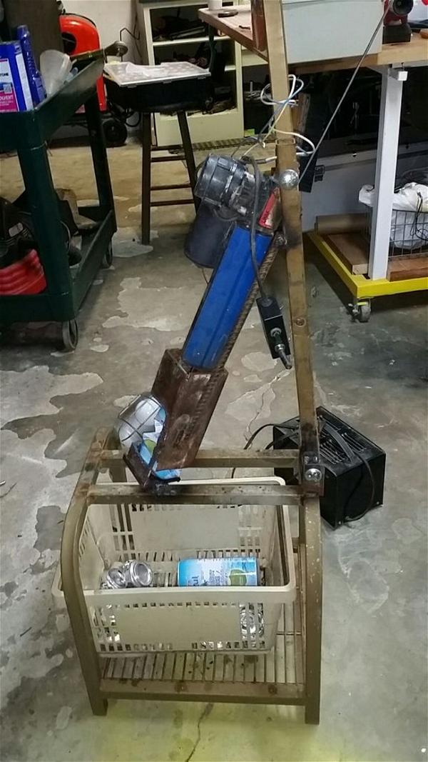 Automatic Electric Can Crusher - DIY 