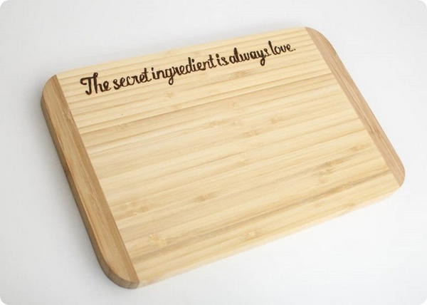 DIY Custom Cutting Board