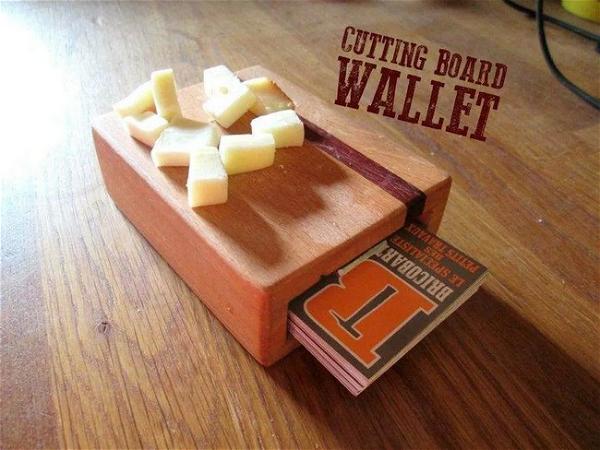 DIY Cutting Board Wallet