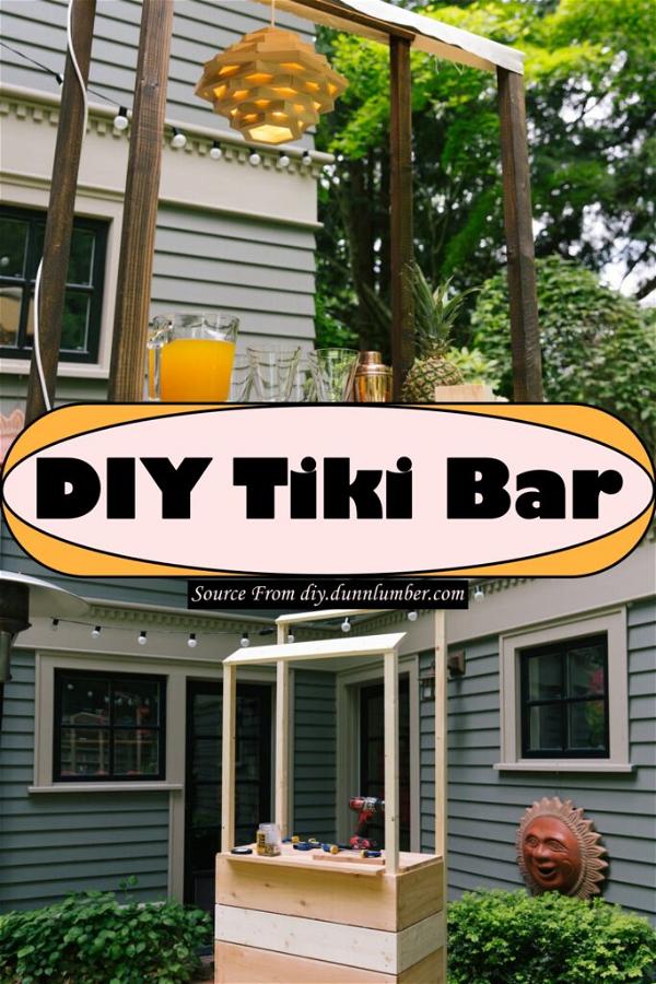 23 DIY Tiki Bar Plans - Mint Design Blog