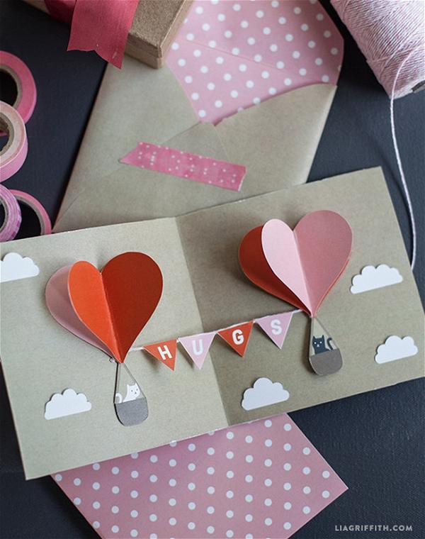 DIY Valentine Pop-up Card