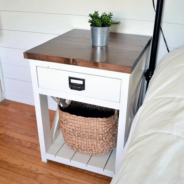 Farmhouse Nightstand Plan