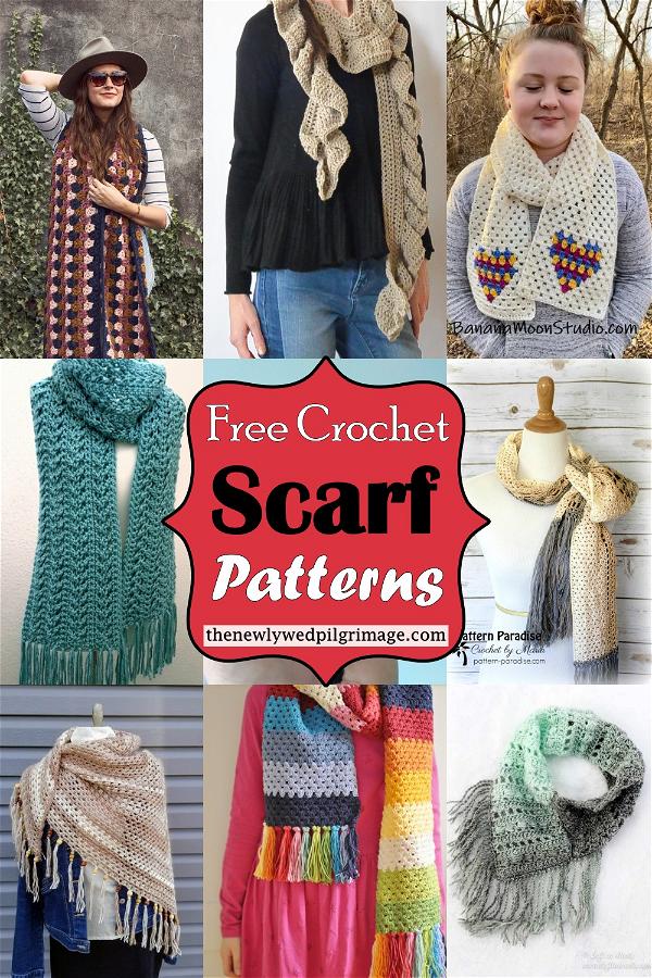 Free Crochet Scarf Patterns 1