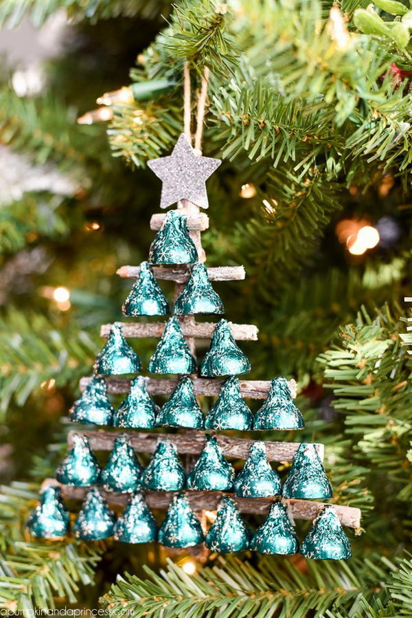 Hershey’s Kisses Christmas Tree decor 