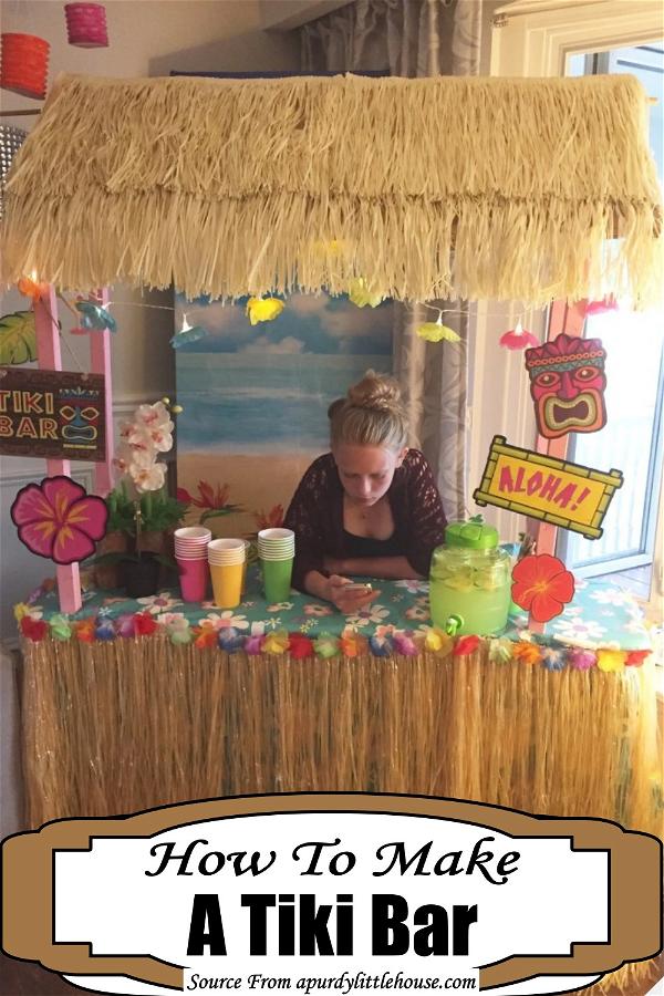 How To Make a Tiki Bar