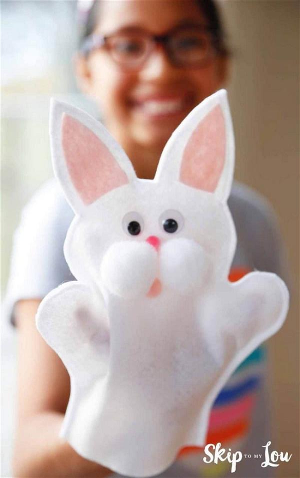 Make Easter Fun With This Cute Bunny Puppet