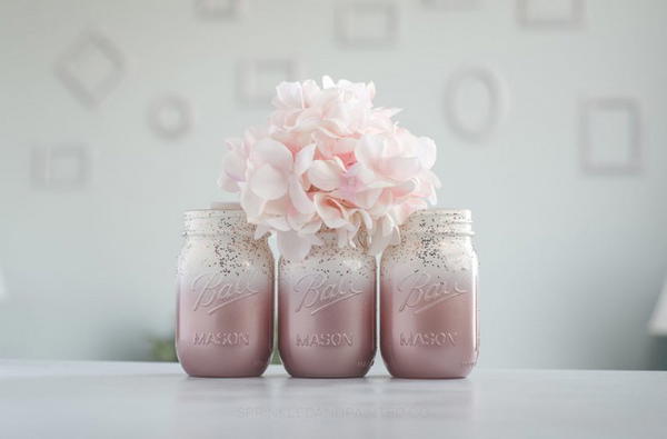 Ombre Mason Jar Round Up