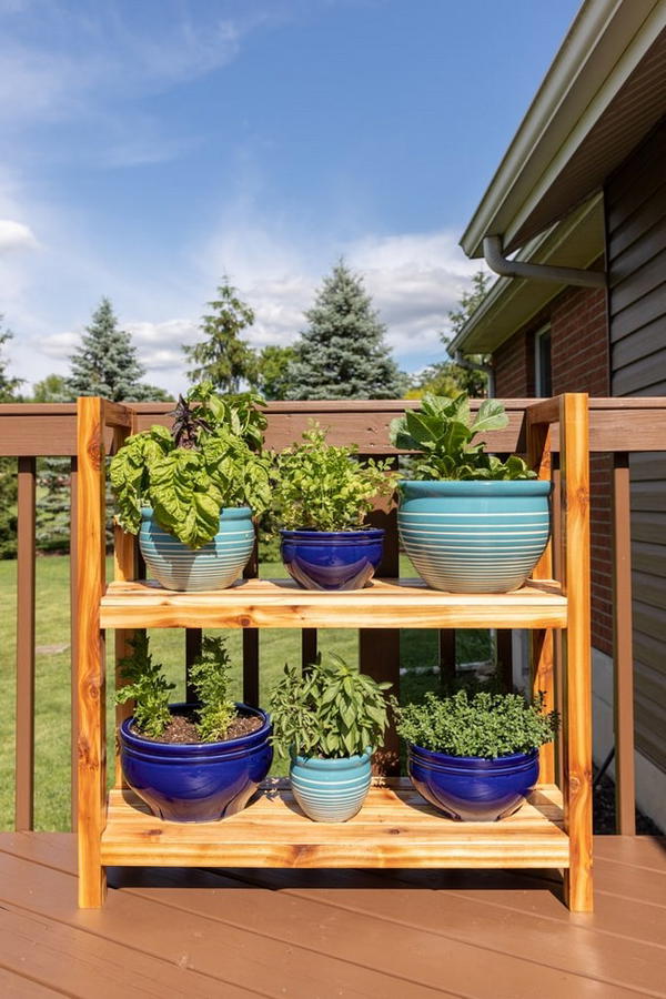 Outdoor Plant Stand