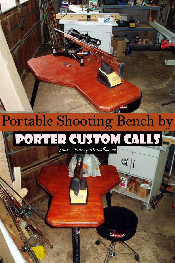 Portable Shooting Bench by Porter Custom Calls