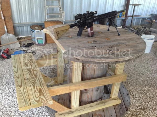 sbk1971 DIY Shooting Bench Plan by ar15