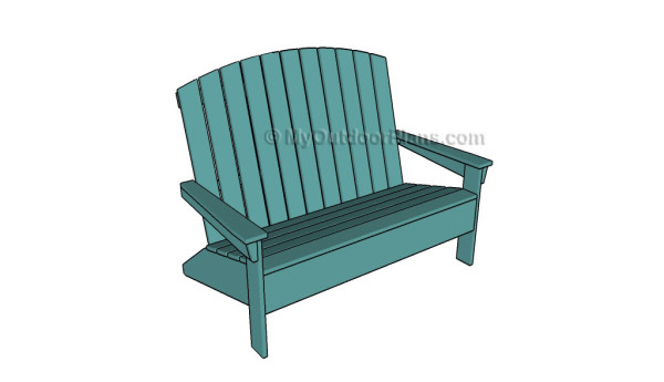 Adirondack Loveseat Plans