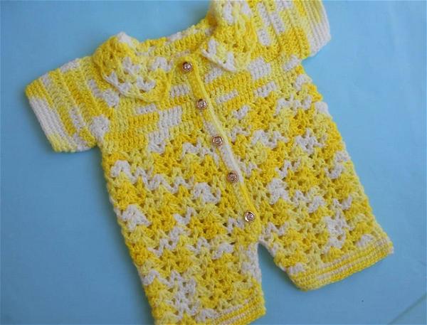 Baby Romper Sweater