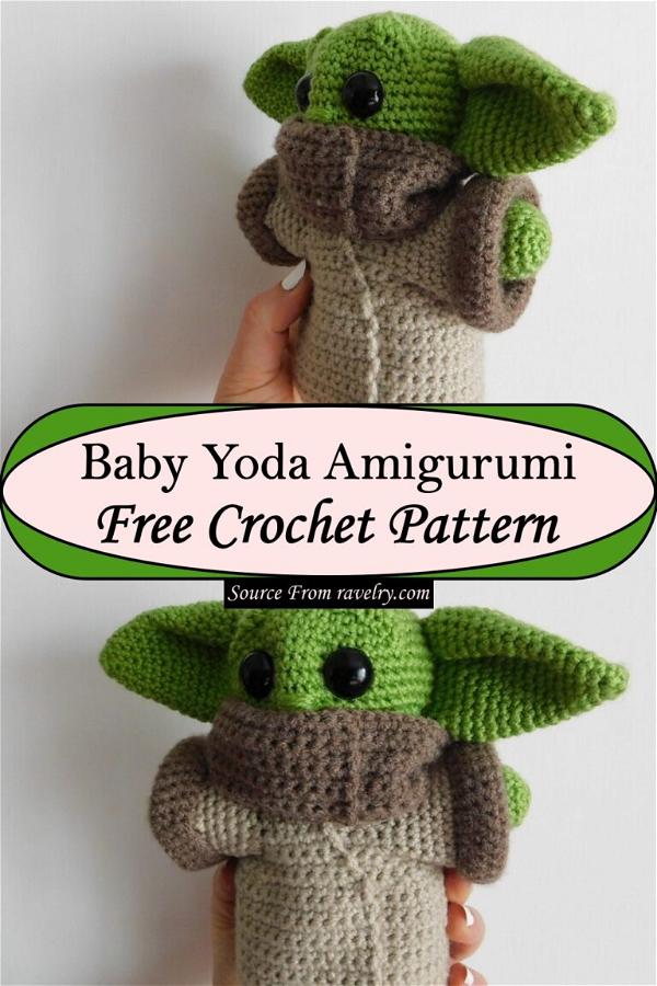 20 Free Crochet Baby Yoda Patterns - Mint Design Blog