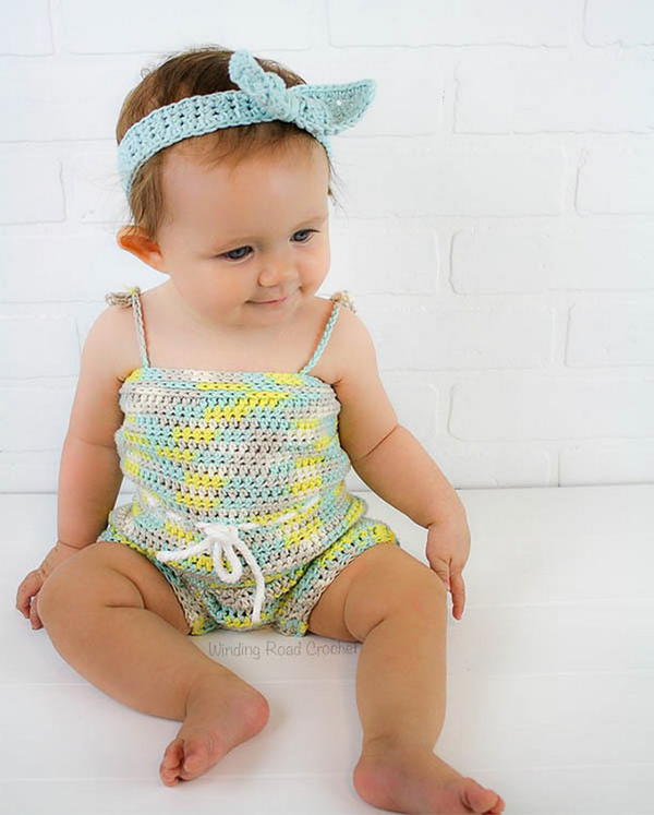 Beachside Baby Romper