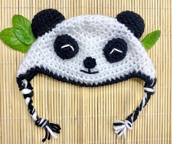 Bonnet Panda Chaton