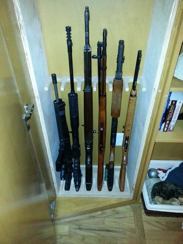 Build A Custom Rifle Rack