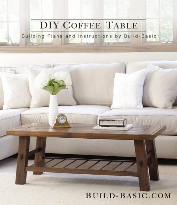 Build Your Own $45 Coffee Table