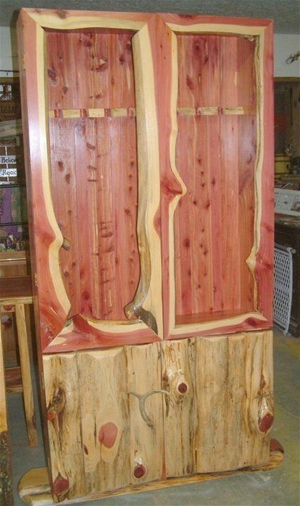 Cedar Gun Cabinet