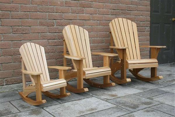 Different Size Adirondack Chairs