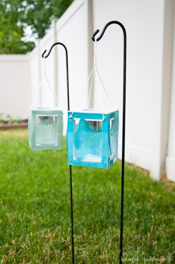 Coastal Solar Lantern Decor