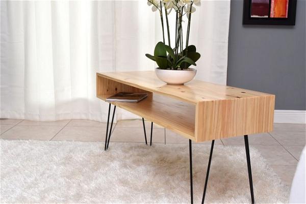 Coffee Table With Hairpin Legs