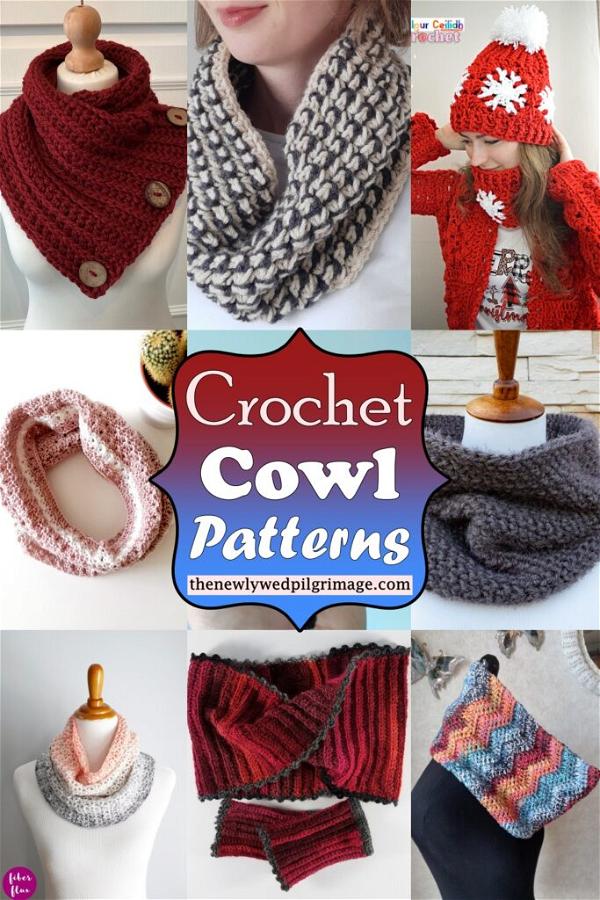 45 Free Crochet Cowl Patterns (With Pictures) - Mint Design Blog