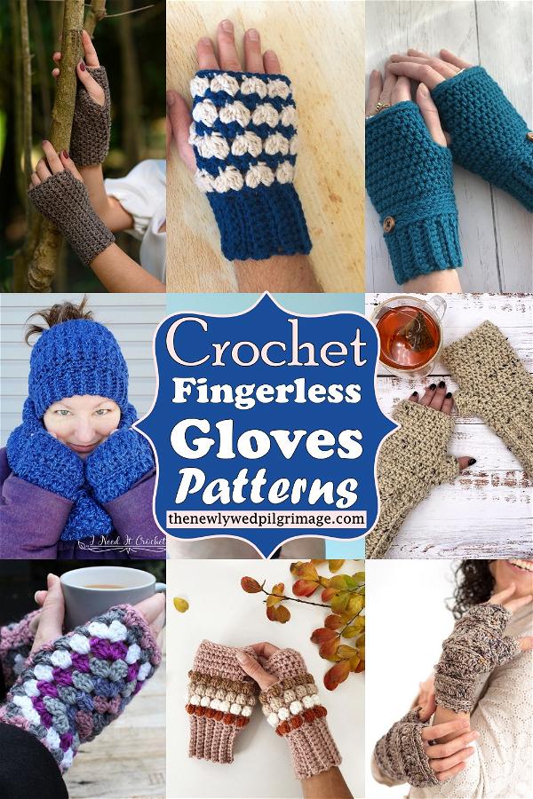 Crochet Fingerless Gloves Patterns 1