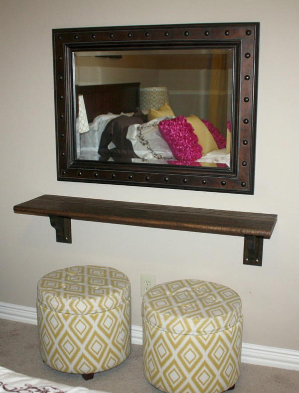 DIY A Wall Vanity