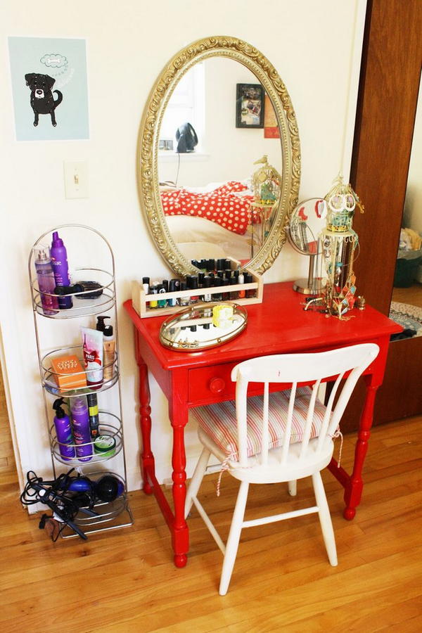 How to build a dressing table with light 💡​ 💄​ Bricomania