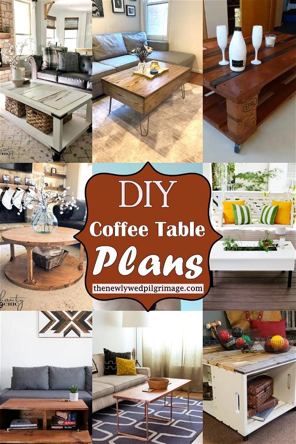 DIY Coffee Table Plans 1