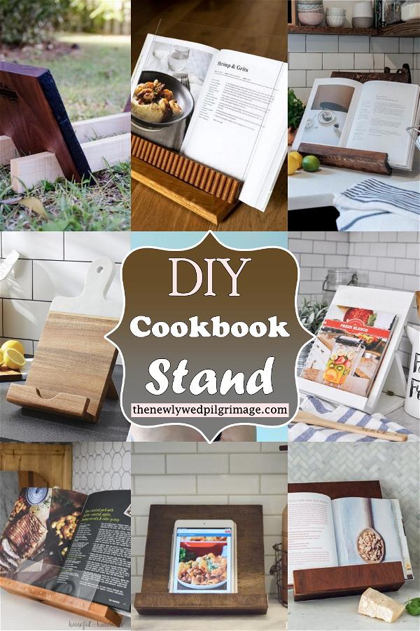 DIY Cookbook Stand 1
