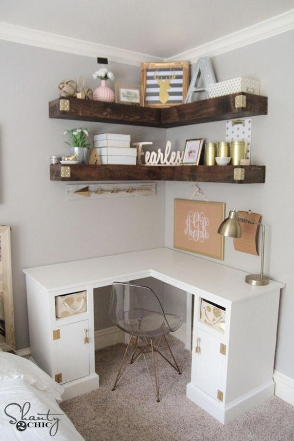 DIY Corner Desk