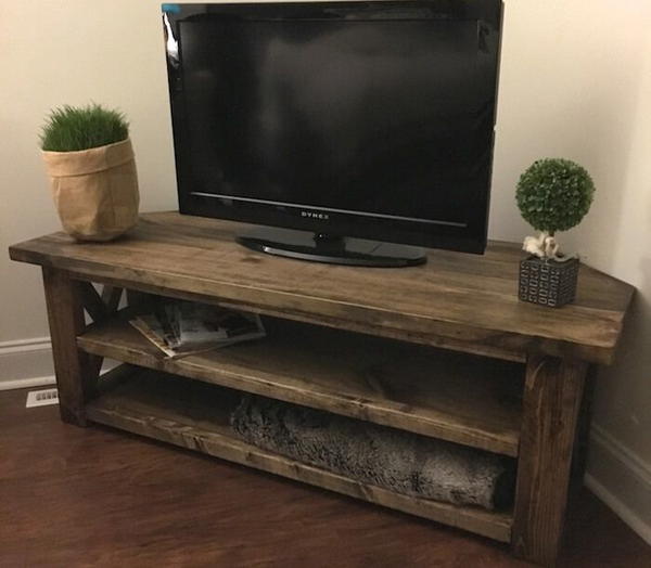 DIY Corner Media Center