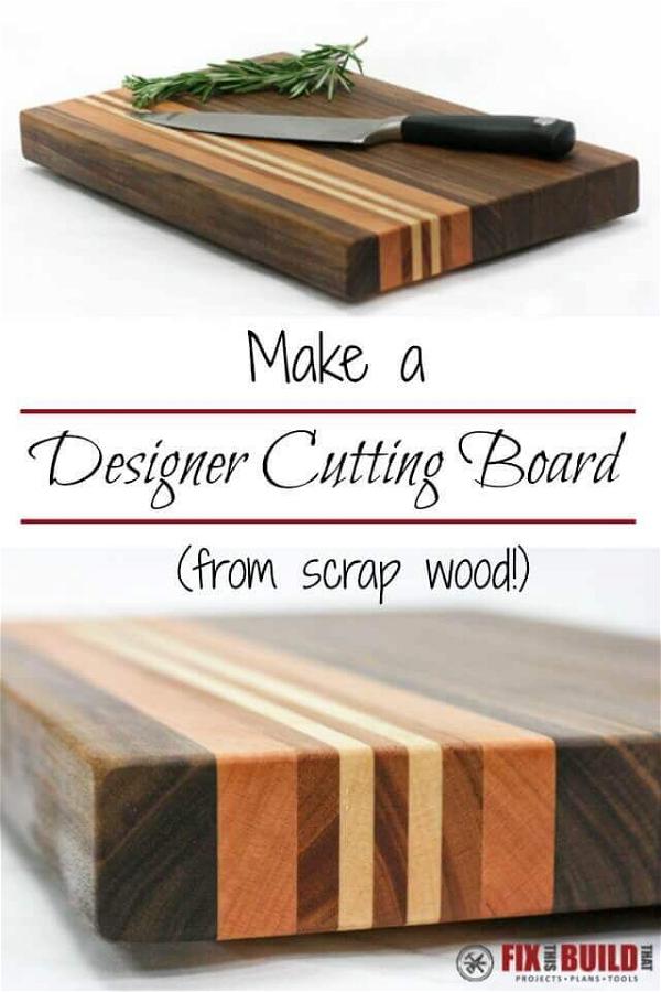 DIY Cutting Board From Scrap Wood