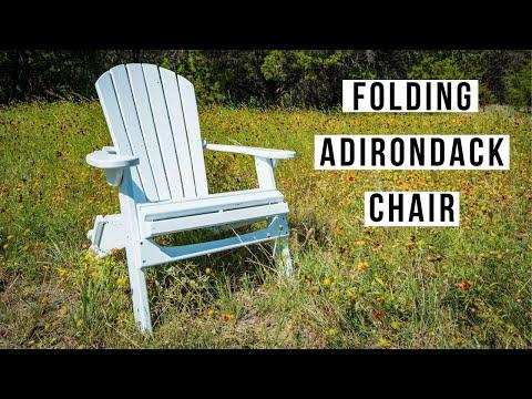 DIY Folding Adirondack Chair By April Wilkerson