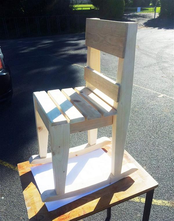 DIY Kids Rocking Chair Plan
