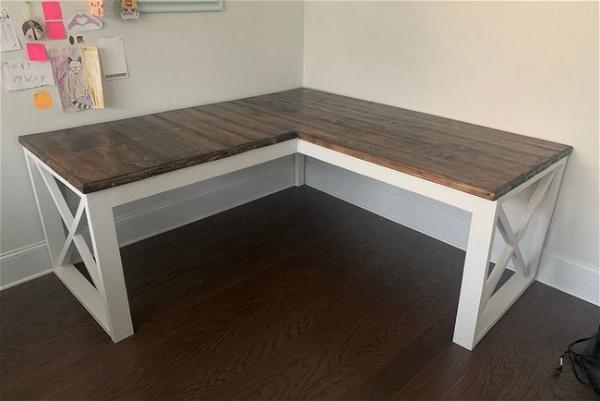 DIY L-Shaped Desk – Hammertime