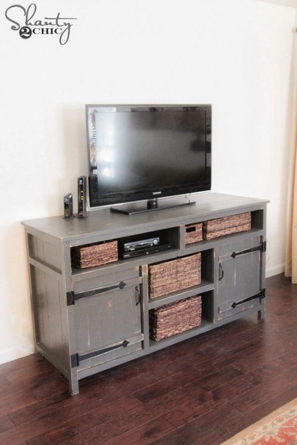 DIY Media Console