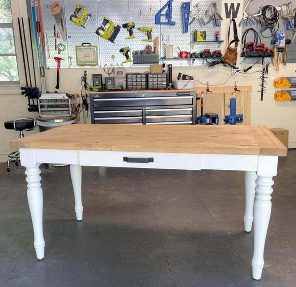 DIY Modern Farmhouse Desk By Shanty 2 Chic